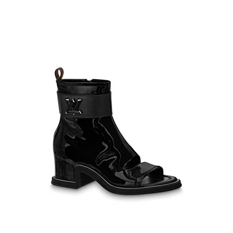 louis vuitton moonlight ankle boot|Louis Vuitton buckle boots.